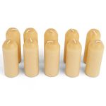 UCO 12-Hour Natural Beeswax, Long-Burning Emergency Candles for Candle Lantern, 10 Pack