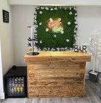 SALE! Rustic Wooden Garden Bar, Pallet Bar, Commercial Counter Bar, Man-cave Bar