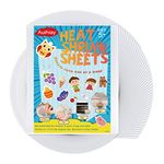 Auihiay 50 Sheets Sanded Mini Shrink Plastic Sheets Shrink Films Papers for Kids Creative Craft, 4 x 3 inch / 10 x 7.5 cm