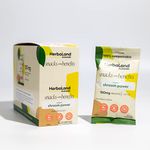 Herbaland Shroom Power Gummies – Snacks with Benefits – Vegan, Low-sugar, High-fiber, Gluten-free, 100mg of 7 Organic Mushroom Blend & 12g of Organic Tapioca Fiber Per Pouch – Lemon Black Tea Flavor, 12 x 40g (Box of 12), Compostable Pouch