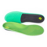 superfeet Unisex Run Comfort Carbon Fiber Inserts, Support and Cushion Insole, Green, C UK 4-5.5