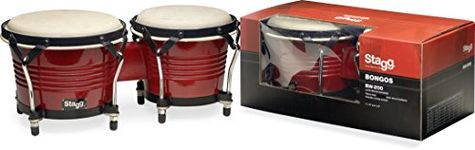 Stagg BW-200-CH 7.5-Inch and 6.5-Inch Wood Bongos