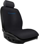 AUTOTRENDS Sweat Towel Car Seat Cover Universal Non-Slip Four Season Car Seat Protector Easy Install Cover