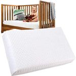 Baby Cot Bed Mattress Breathable Toddler Foam Quilted Cover Anti Allergic (160cm x 70cm x 10cm)