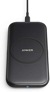 Anker PowerWave Base Pad Wireless Charger, Qi Certified, 7.5 W For iPhone 11, 11 Pro, 11 Pro Max, X, Xs, Xr, Xs Max, 8, And 10 W For Galaxy S10, S9, S8, Note 10, 9 (Power Supply Not Included)
