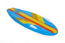 Blue Kids Inflatable Body Board Ride on Surf Board Surfing Wave Rider Pool & Beach Toy with Handles