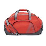 STRABO Columbia Travel Duffel Bag - 60 Litre Orange Color Water Resistant Luggage Bag Unisex