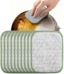 SPEDPAI 2026 New Multipurpose Wire Dishwashing Rags, Double Layer Metal Scrubbing Pads, Non-Scratch Reusable Cleaning Cloths for Kitchen, Pots, Pans, Sinks, Wet and Dry Use (10Pcs)