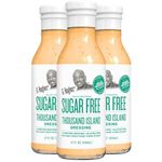 G Hughes Sugar Free Thousand Island Dressing - Keto Thousand Island Salad Dressings, Low Carb Thousand Island, Sugar Free Salad Dressing, Gluten Free Salad Dressings, Keto Dressings - 12 Oz. (3-Pack)