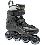 FR 1 Deluxe 80 In-line Skates with Intuition Liners - Black (EU 45-46)