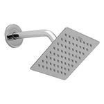 Hindware 150Mm Stainless Steel Ultra Thin Overhead Rain Shower With 225 Mm Arm - Square