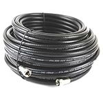 KUNOVA (TM) RG-6 Satellite TV Coaxial Cable RG6 3.5 Ghz with CONNECTORS UL CMG (100FT)