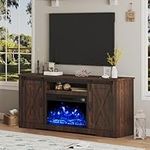 AMERLIFE Fireplace TV Stand with Sl