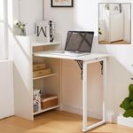 boknight Foldable Desk,Hidden Desk 