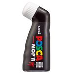 Uni-Ball Posca MOP’R PCM-22 Multi Surface 3-19 mm Round Tip Paint Marker | Reversible & Washable Tips | For Rocks Painting, Fabric, Wood, Ceramic, DIY Crafts | White Ink, Pack of 1