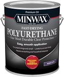 1 gal Minwax 71028 Clear Fast-Drying Oil-Based Polyurethane, Satin