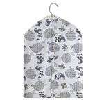 Bedtime Originals Little Rascals Forest Animals Diaper Stacker, White/Gray