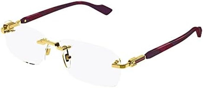 Gucci GG1221O Gold Burgundy 56/16/140 men Eyewear Frame