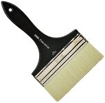 LIQUITEX 1300706 Liquitex Professional Freestyle Large Scale Brush, Broad Flat/Varnish 6-inch, Short Handle, Beige