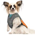 POPETPOP Dog Cooling Vest - Reflective Dog Cooling Coat with Adjustable Side Straps, Pet Cooler Jacket(Size M)