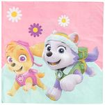 Spin Master PAW Patrol Skye & Everest 10067627 PR90277 Napkins, Pink, 33cm