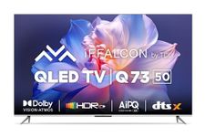 iFFALCON 126 cm (50 inches) 4K Ultra HD Smart QLED Google TV iFF50Q73 (Black)