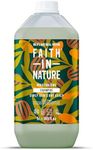 Faith In Nature Natural Shea & Argan Shampoo, Moisturising for Curly Hair & Dry Scalp, Vegan & Cruelty Free, No SLS, Silicones or Parabens, 5L Refill Pack