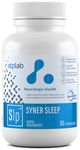 ATP LAB - Syner Sleep 60 Capsules - Concerns & Pressure Relief Supplements - Calm Sleep Support Supplement - Relaxation, Sleep, Mood Support & Insomnia Relief