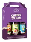 The Great British Cellar Cheers to Dad - Gift Pack Containing 3 x 500 ml Ales - Including Outdoor Dad 5 Percent, Sporty Dad 4.5 Percent, DIY Dad 4.8 Percent