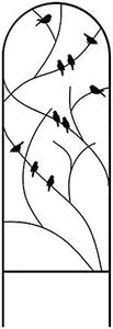 72 inch Perching Birds Trellis