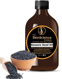 100% Organic Base Pure Sesame Seed Oil Carrier Oil (Sesamum indicum) Free Post