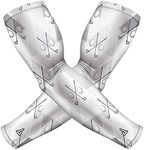 Compression Arm Sleeves For Sun Protection upf 50+ - Athletic Baseball Basketball Golf Football Sun Sleeves - Cooling Sleeves To Cover Arms - Driving Sun Protector - Tattoo Cover Up Sleeve