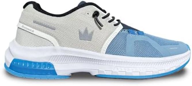 Brunswick Alpine Womens Bowling Shoes (Blue/White, US Footwear Size System, Adult, Women, Numeric, Medium, 8)