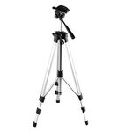 Firecore Laser Level Tripod, Adjustable 60-inch Aluminum Lightweight Elevator Tripod with Tilting Head and Bubble Level for Use with Line Lasers and Point Lasers Measuring - FT1500BS