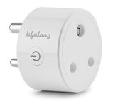 Lifelong 16A Smart Power Plug Suitable High Power Appliances (AC, Geyser, Motor, etc.) Compatible with Alexa (1 Year Warranty)