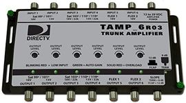 Sonora TAMP6T12 Directv D2 Advantage, [6] Coax Amp Adj. Output, With 12 Volt Psu [tamp6t12]