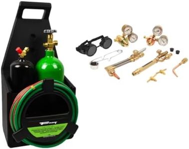 Forney 1753 Tote A Torch Light/Medium Duty, Torch Cutting and Welding Portable Kit,Red