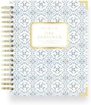 Day Designer 2024-2025 Daily Planner, July 2024 - June 2025, 7.4x9.5 Page Size, Daily Casa Bella Glossy Laminated Cover (Casa Bella)