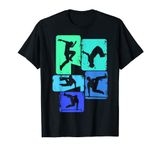 Parkour Traceur Freerunner Freerunning Kids Boys Men T-Shirt