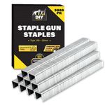 5000pk Galvanised 10mm Staples for Staple Gun Type 140 Staples Gun Staples 10mm Heavy Duty Staples Upholstery Staple Gun Replacement Staples Galvanised Staple Gun Refills