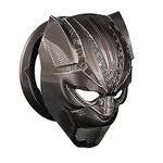 BKN® Trending New Premium Metal Superhero 3D Design Car Push to Start Ignition Button Cover Interior for All Universal Car Start Button Decoration Ring (Black)