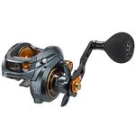 Piscifun Alijoz Baitcasting Fishing Reel, 300 Size Aluminum Frame Baitcaster, 33Lbs Max Drag, 6.6:1 Gear Ratio, Freshwater & Saltwater Casting Reel, Low Profile Baitcaster Reel for Musky (Left Handed)