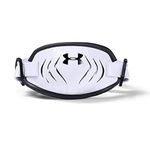 Under Armour Boys' Spotlight Chinstrap Youth, White (100)/Black, One Size Fits All