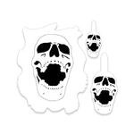 Custom Shop Airbrush Stencil Skull 