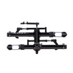 KUAT NV 2.0-2" - 2-Bike Hitch Rack | Robust 2-Bike Rack with Trail Doc for Riders & Cyclists | Rugged All-Metal Construction | E-Bike Compatible | Easy Installation, Black Metallic/Gray Anodize