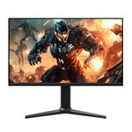 Amazon Basics 24-inch Gaming Monitor, FHD 1080P, 165 Hz, VESA Compatible, Adaptive sync, 1 ms response, Black