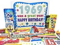 RETRO CANDY YUM ~ 1969 56th Birthday Gift Box Nostalgic Candy from Childhood for 56 Year Old Man or Woman Born 1969