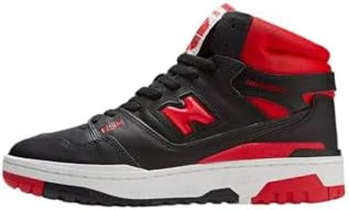 New Balance Mens 650 Lace Up Basketball Sneakers Black/Red/White
