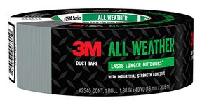 Scotch Tough Heavy Duty All-Weather Duct Tape, 1.88 in. x 45 yd., Gray