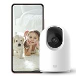 Xiaomi Mi 360 Home Security Wireless Camera 2K Pro with Bluetooth Gateway BLE 4.2 l Dual Band Wi-fi Connection l 3 Million HD 1296p| 3MP CCTV |Full Color in Low-Light | AI Human Detection, White